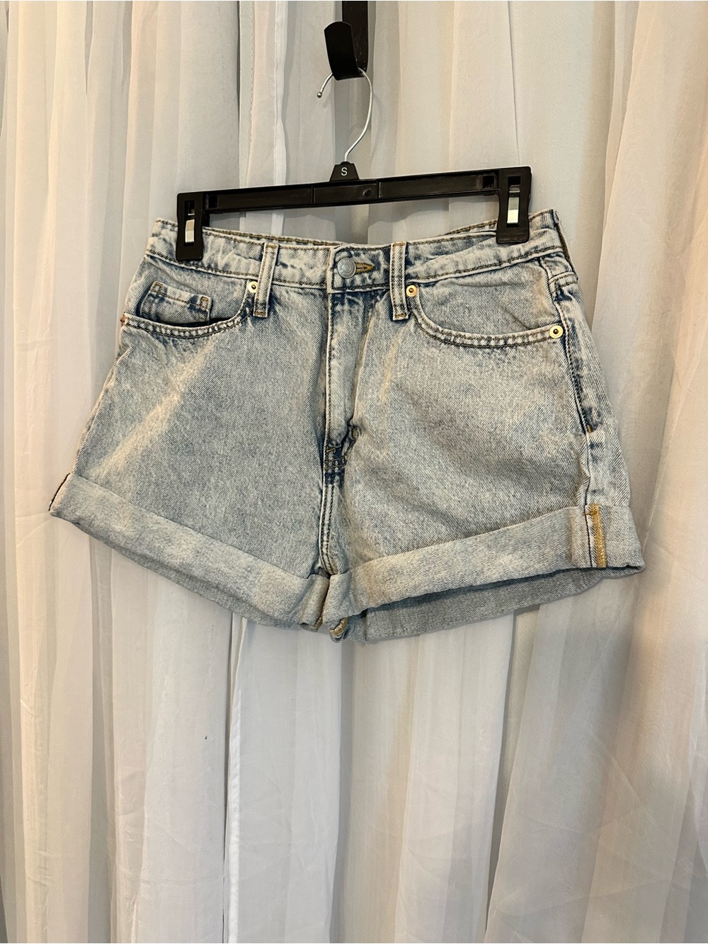 Wild Fable Denim Cuffed Shorts. - Picture 2 of 10